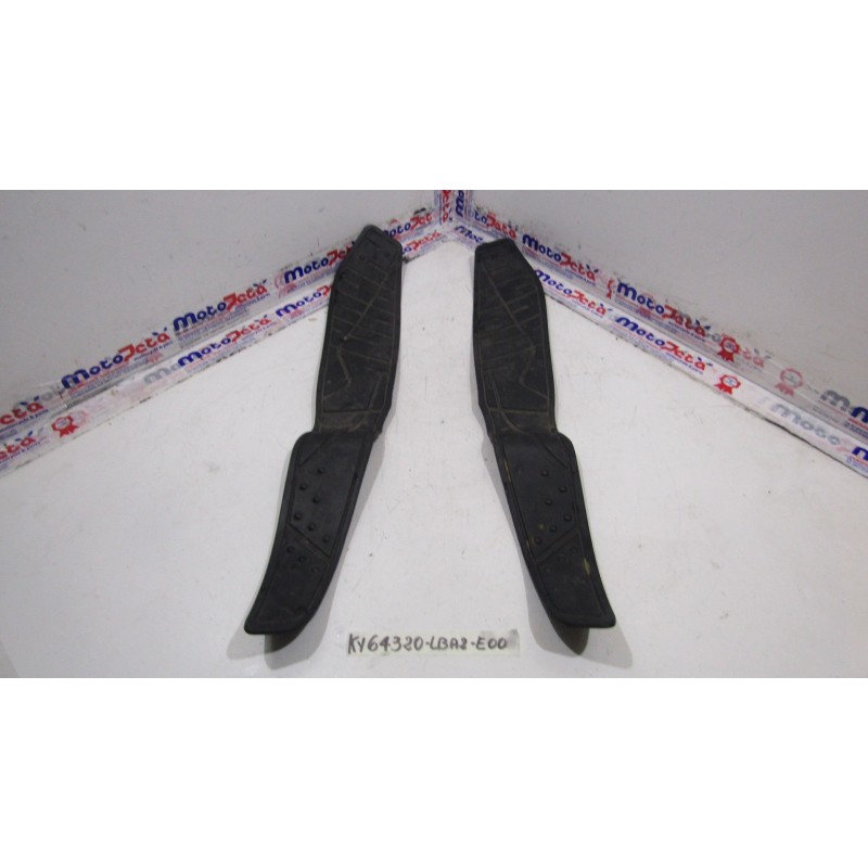 Coppia tappetini pedane Footboard rubber pads Kymco Xciting 300 I R 07 09