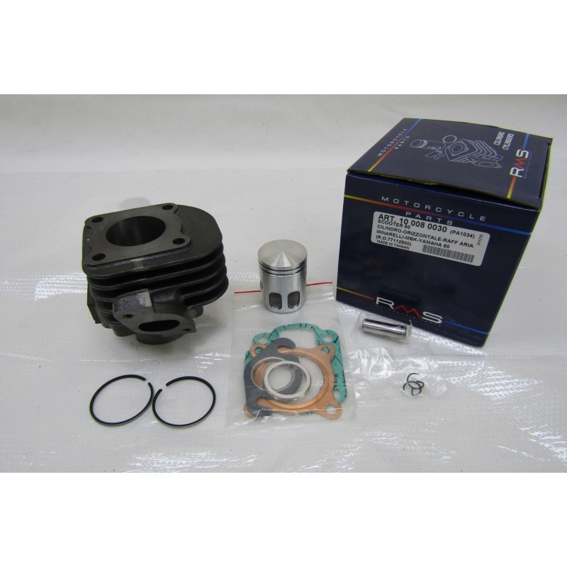 Kit cilindro RMS motore Minarelli orizzontale Cylinder MBK Yamaha Air Cooled