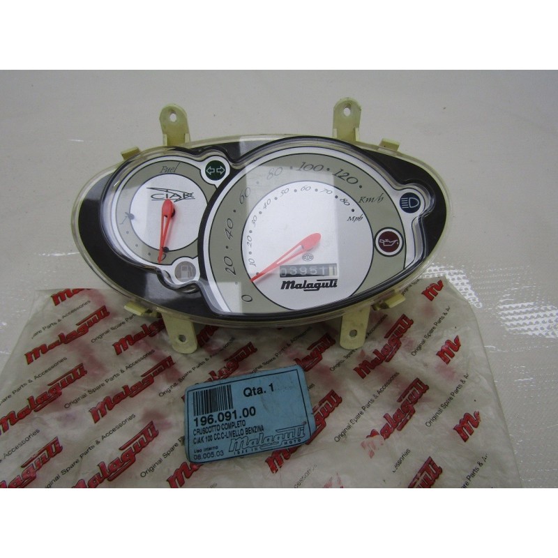 Strumentazione Speedo gauge tacho Malaguti Ciak 100 cc 02 06