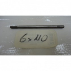 Prigioniero testata misura 6X110 Engine head stud Scooter