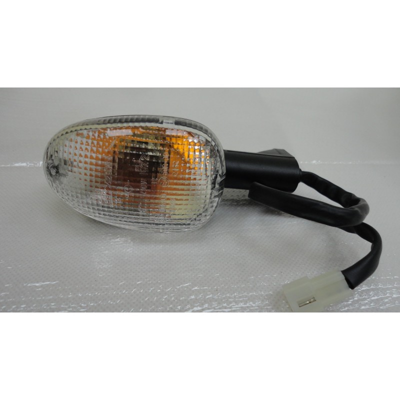 Freccia anteriore sx Front left indicator Aprilia Malaguti F12 BIANCA