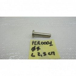 Perno molla a gas sella Gas spring seat pin Vari modelli Diam. 4 Lung. 2,5cm
