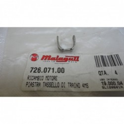 Piastra tassello di traino 4 MS Tow plug plate RICAMBIO MOTORE