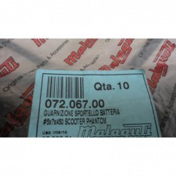 Guarnizione sportello batteria 5X7X450 Battery door gasket Malaguti Phantom