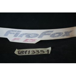 Adesivo "FIREFOX F15" Decal...