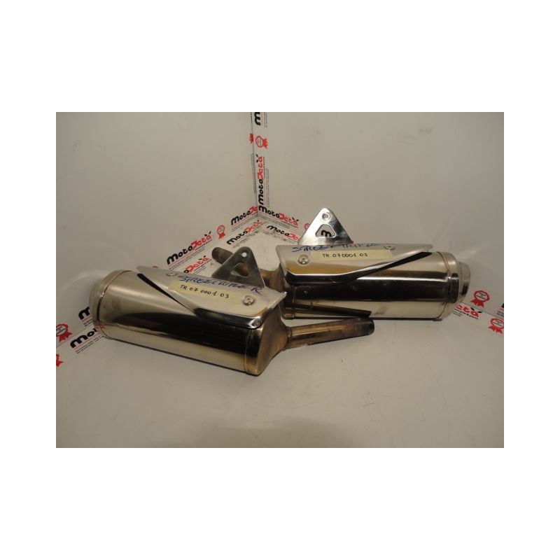 Scarichi terminali originali usati Exhaust Triumph Street Triple 675 R