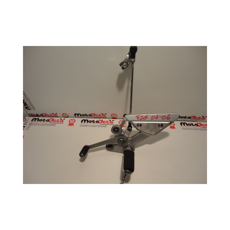 Pedana anteriore cambio left shift footpeg bracket Yamaha FZ6 Fazer 04 07