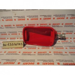 Cover Specchietto sinistro Destro  rosso Leftt Right Mirror rearview mirror Rückspiegel red Ducati Supersport SS 600 750 900