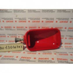 Cover Specchietto sinistro Destro  rosso Leftt Right Mirror rearview mirror Rückspiegel red Ducati Supersport SS 600 750 900