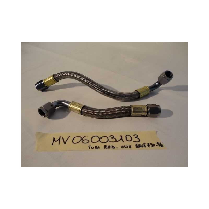 Tubi Radiatore olio oil cooler tubes Mv Agusta Brutale 750 910 989 01 09 