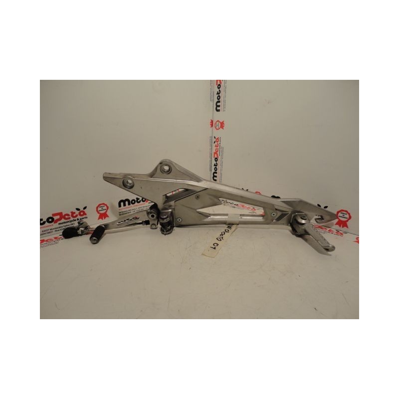 Pedana anteriore cambio left shift footpeg bracket rechter Kawasaki Z800 13 14
