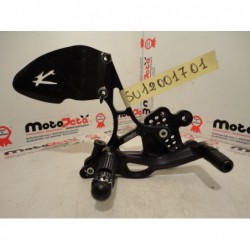 Pedana arretrata destra brake footpeg right bracket rechter footrest SUZUKI GSXR 600-750 06-07
