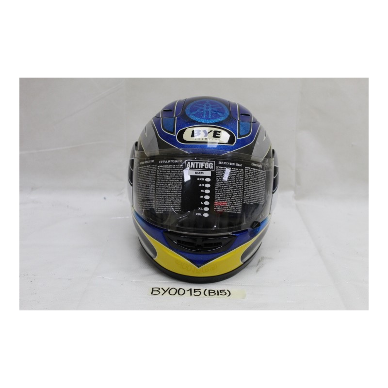 Casco integrale YAMAHA BARGY DESIGN (tg. XL) Helmet (size XL) Bye