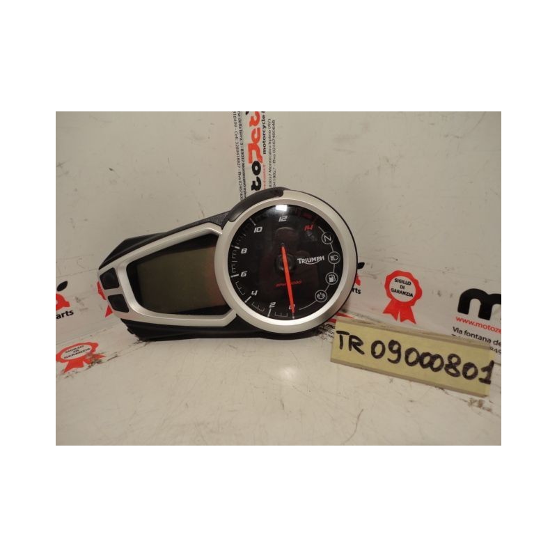 Strumentazione gauge tacho clock dash speedo Triumph Street Triple 675 13 15