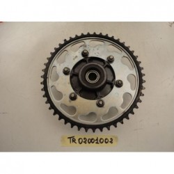 Corona portacorona Forcellone Chain Sprocket Swingarm Rear triumph street triple 675 06-12