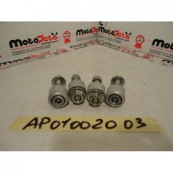 perni + boccole telaio frame pins bushings aprilia Dorsoduro 750 08 14