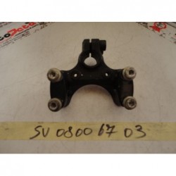 Piastra supporto manubri bracket plate handlebar Suzuki burgman 400 99 02