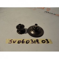 Ingranaggio ruota libera motor gear free wheel suzuki gsxr 600 750 01 03