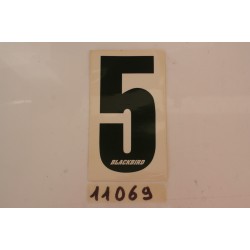 Adesivo 160X72 "NUMERO 5"...