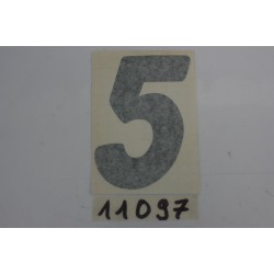 Adesivo "NUMERO 5" BIG STAR...