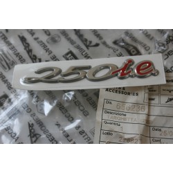 Targhetta adesiva bauletto...