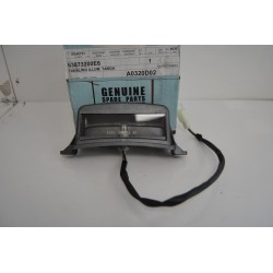 Luce targa License plate...