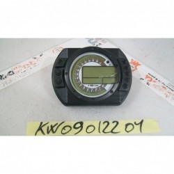 Strumentazione Tacho clock dash Kawasaki ZX 6 R 03 04 VETRO LESIONATO