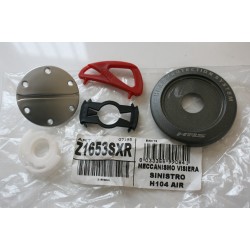 Meccanismo sinistro visiera...