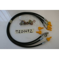 Kit tubi freno carbon look...