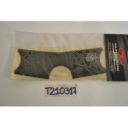 Adesivo carbon look piastra...