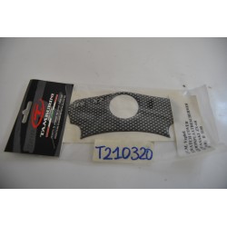 Adesivo carbon look piastra...