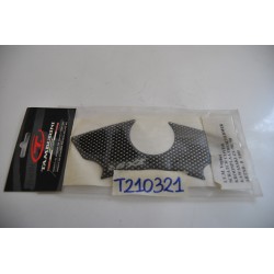 Adesivo carbon look piastra...