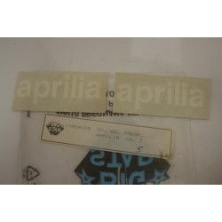Coppia adesivi logo APRILIA...