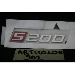 Adesivo in rilievo "S 200"...